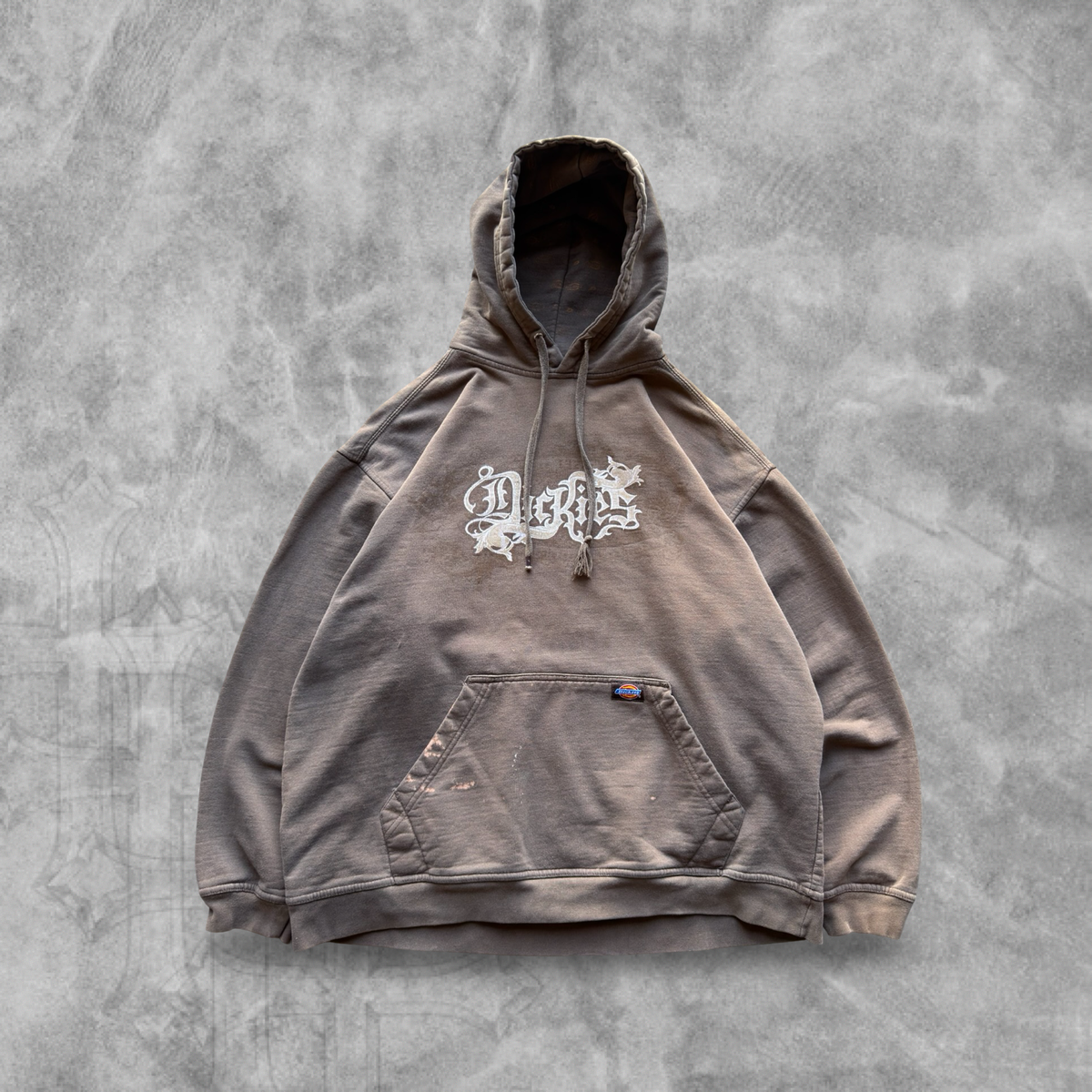Brown Dickies Hoodie 2000s (M)