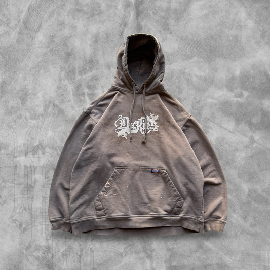 Brown Dickies Hoodie 2000s (M)
