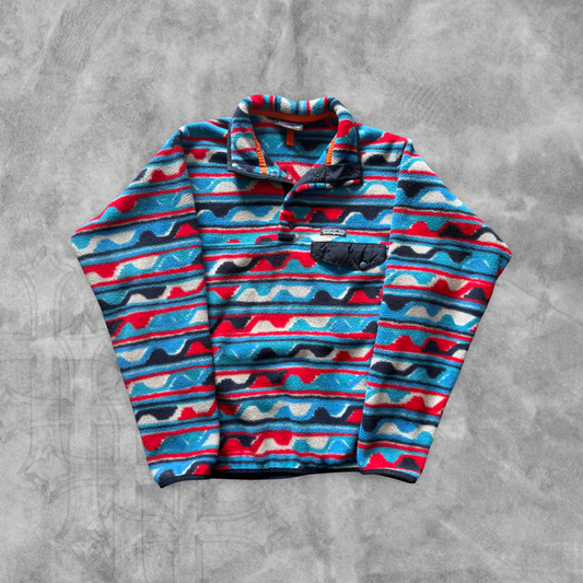 Multicolored Patagonia Synchilla 2000s (M)