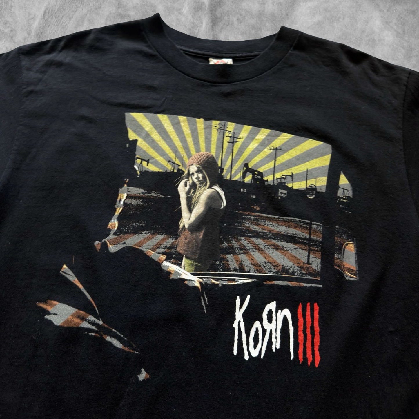 Black Korn Concert Shirt 2000s (L)