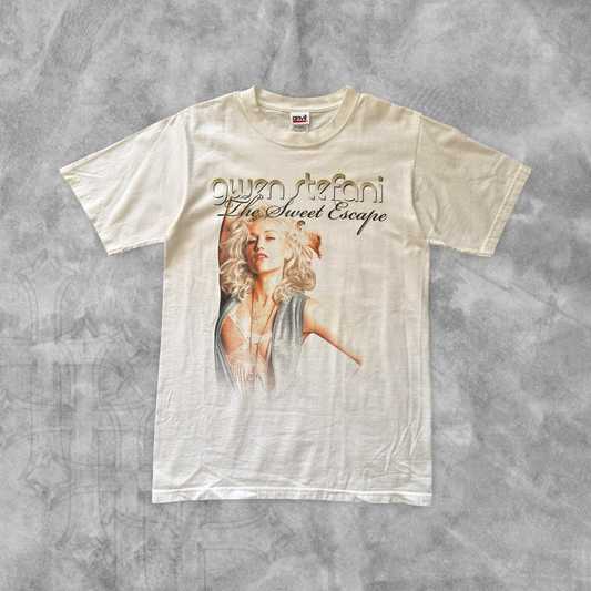 White Gwen Stefani The Sweet Escape Shirt 2007 (S)
