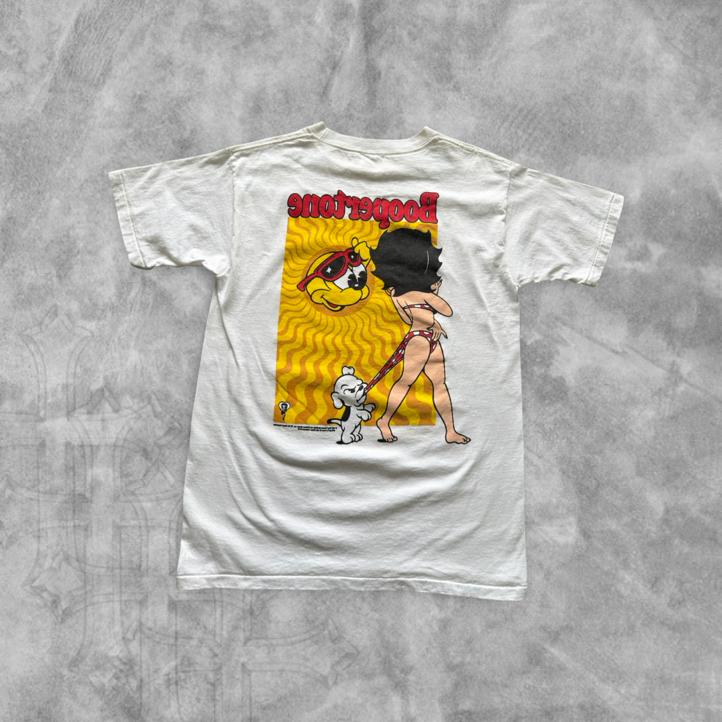 White Betty Boop Boopertone Shirt 1994 (L)