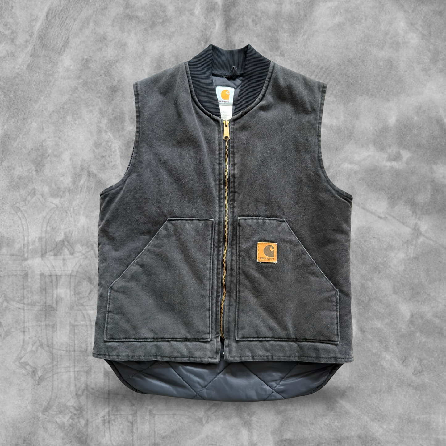 Black Carhartt Vest 1990s (M)
