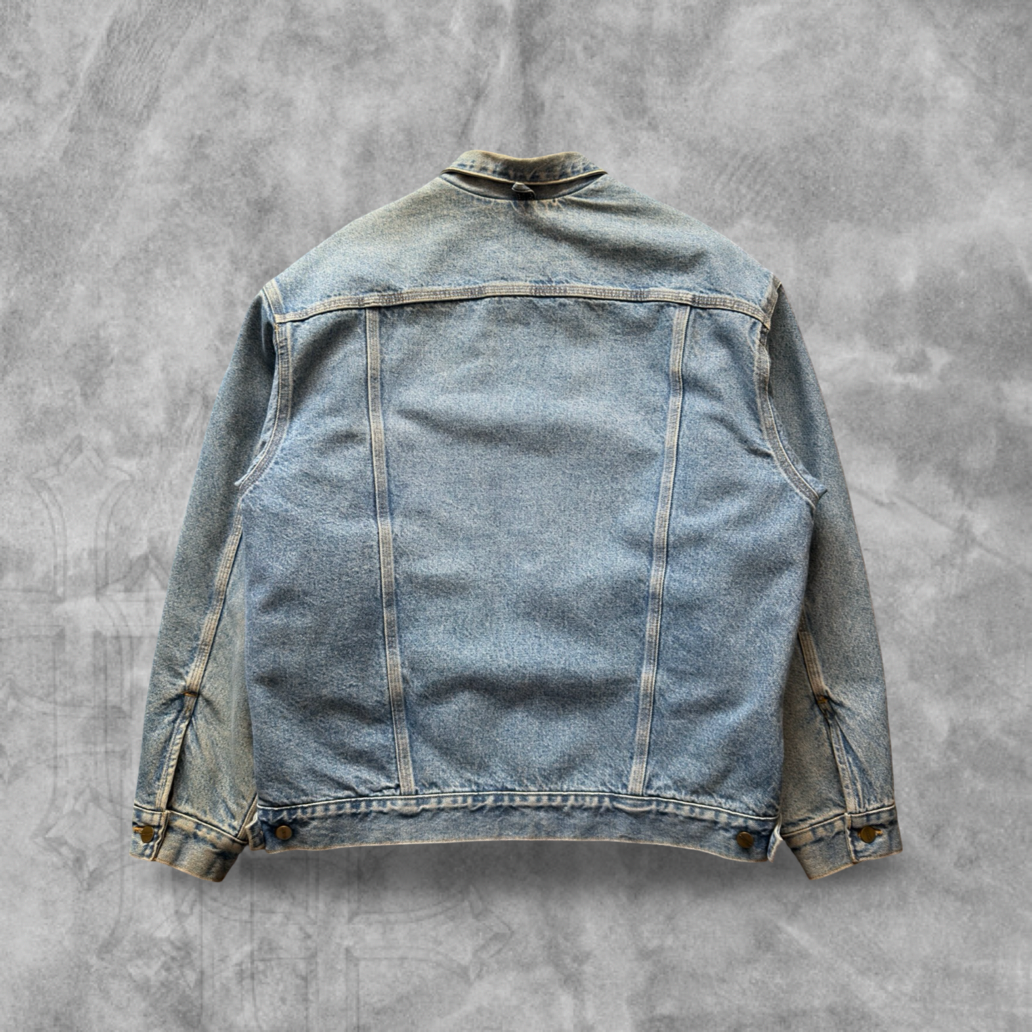 Faded Denim Carhartt Trucker Jacket 1990s (XL)