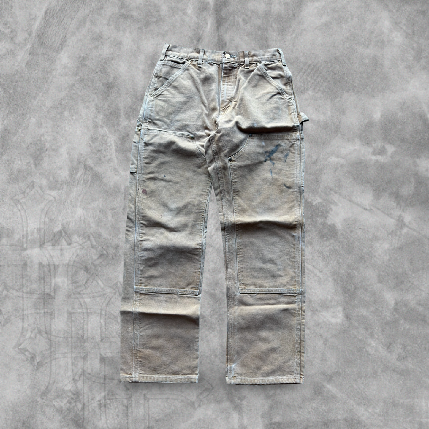 Distressed Carhartt Double Knees 1990s (30x30)