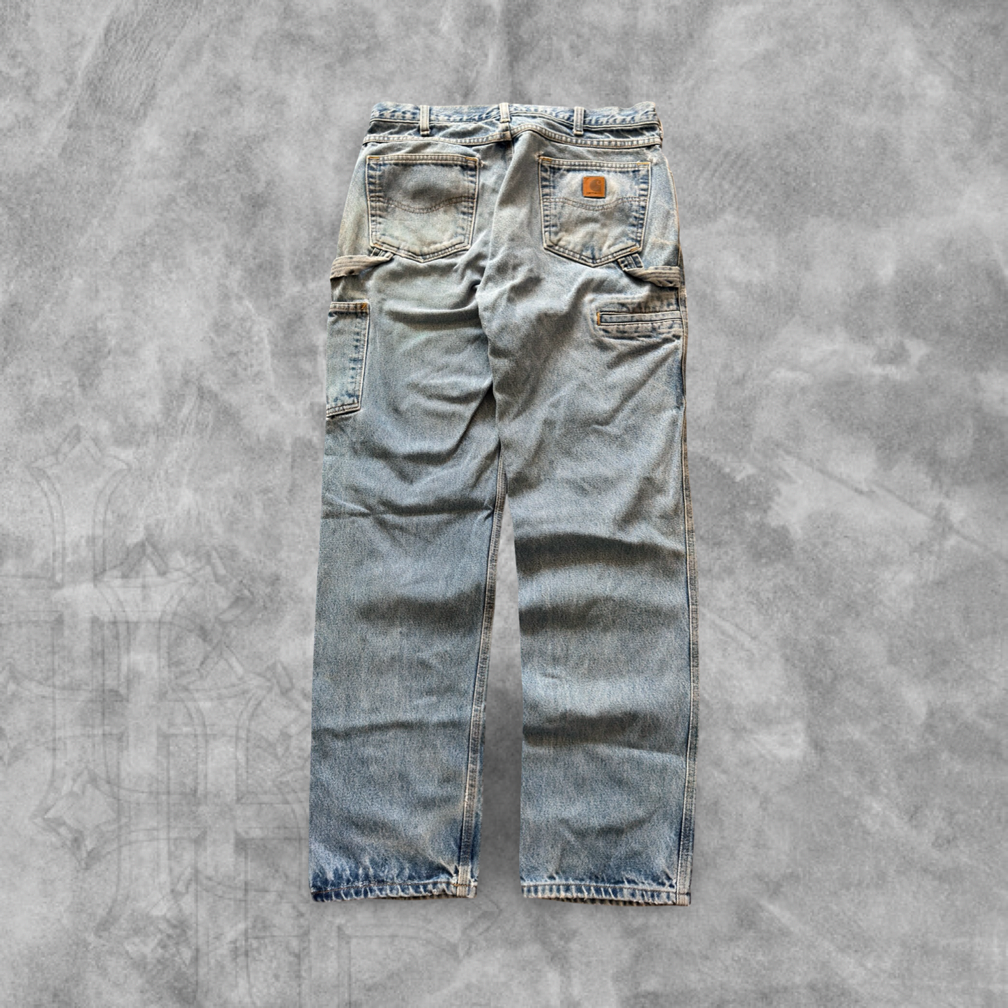 Denim Carhartt Carpenter Pants 2000s 34x32