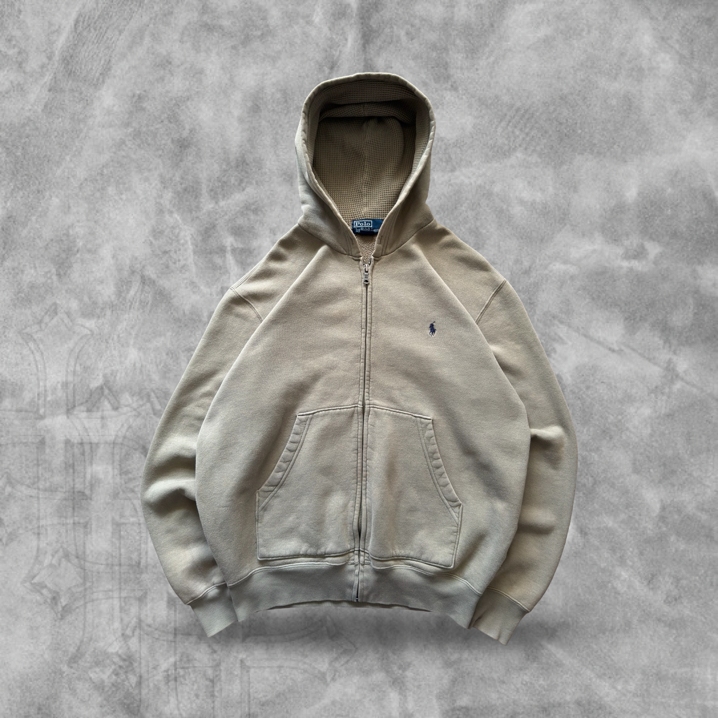 Tan Polo Ralph Lauren Hooded Jacket 2000s (S)