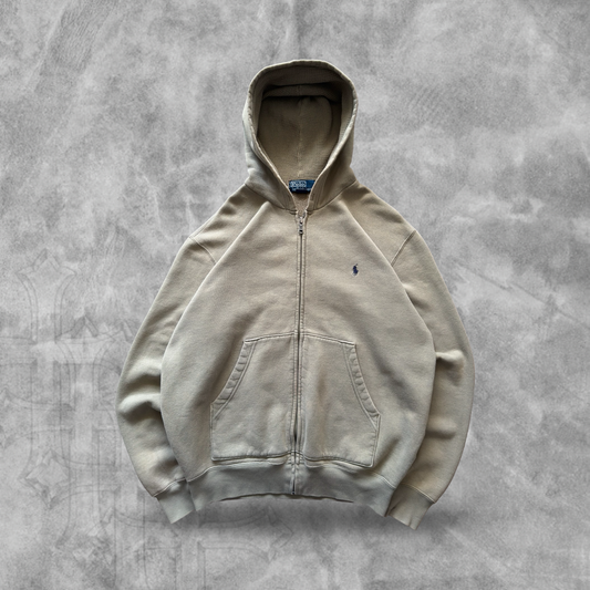 Tan Polo Ralph Lauren Hooded Jacket 2000s (S)