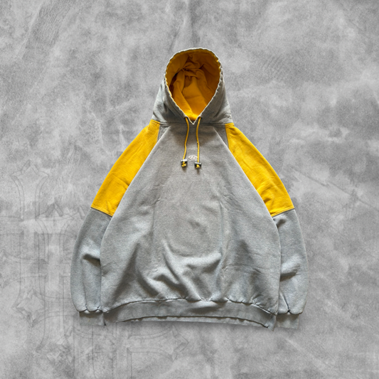 Grey No Fear Hoodie 1990s (XL)