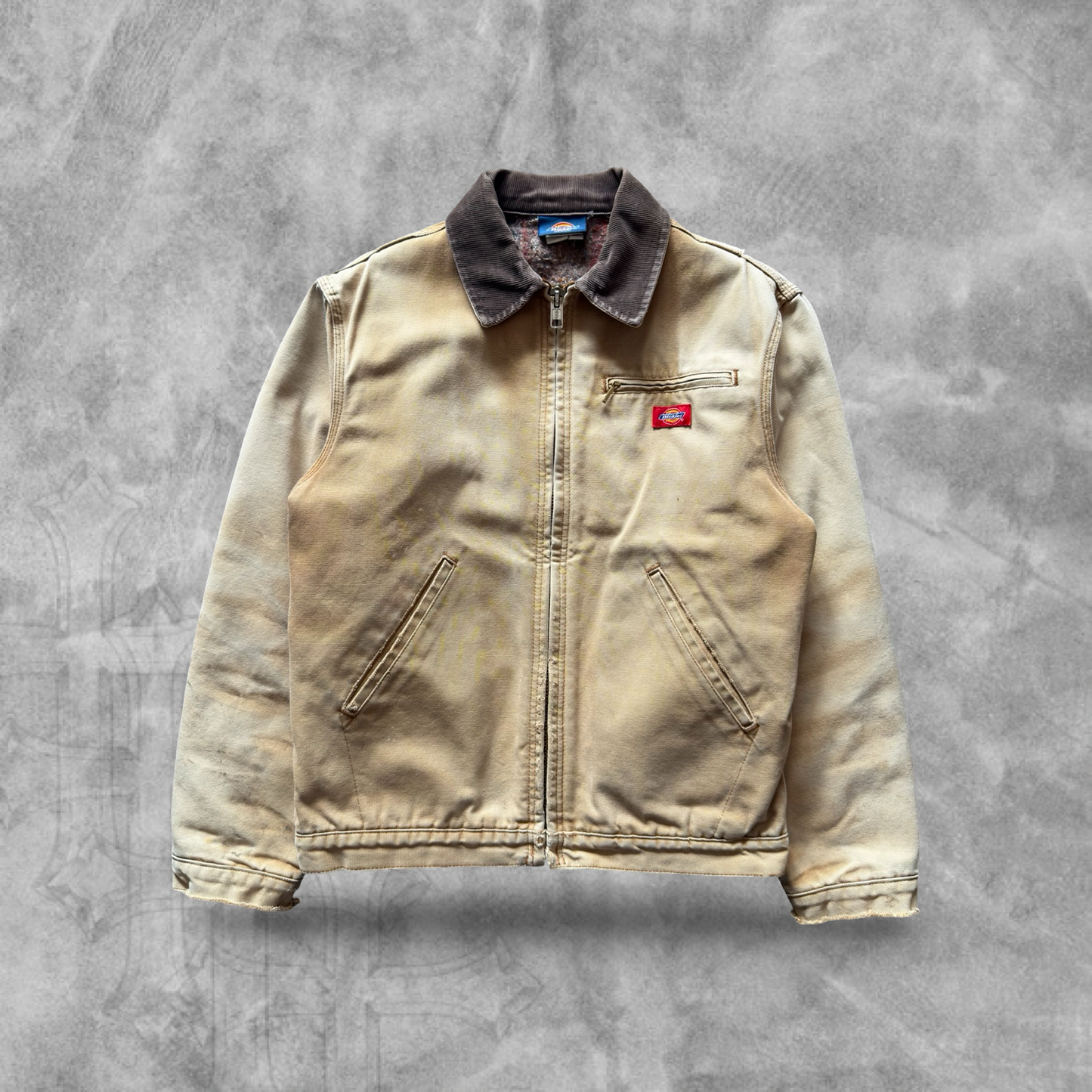 Faded Distressed Dickies Detroit Jacket 1990s (S)
