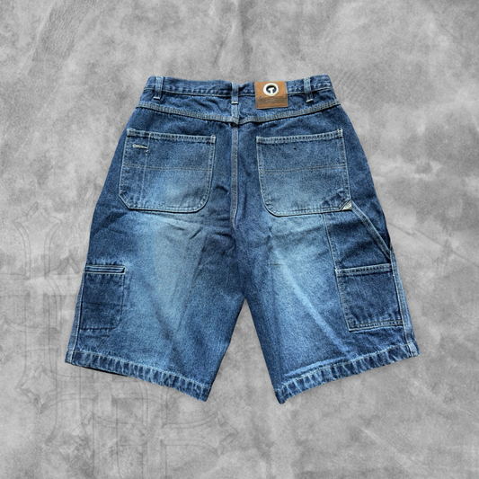 Denim Texas Tuff Carpenter Shorts 1990s (33)