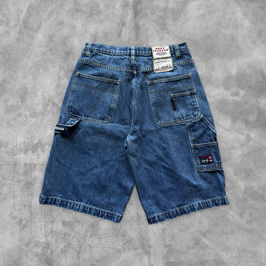 Denim Phat Farm Carpenter Shorts 1990s (31)