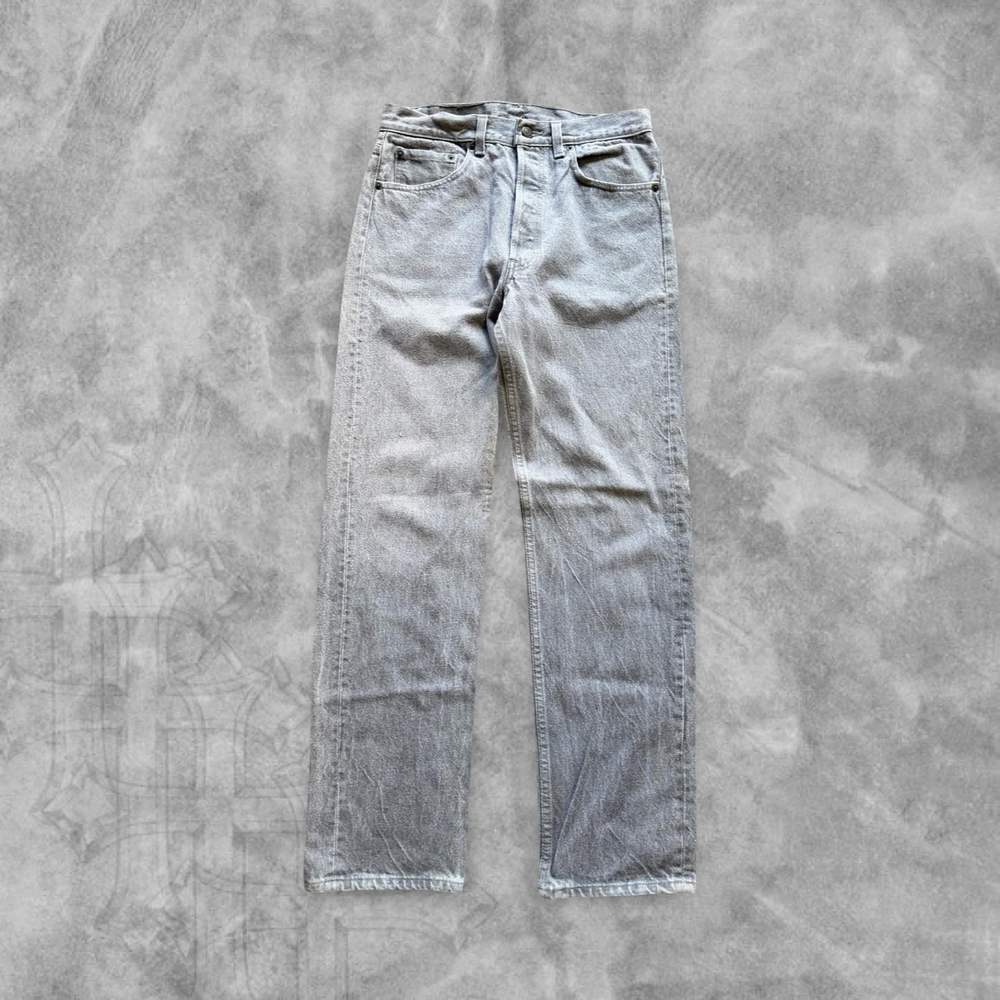 Gray Denim Levi’s 501 Jeans 1990s (32x32)