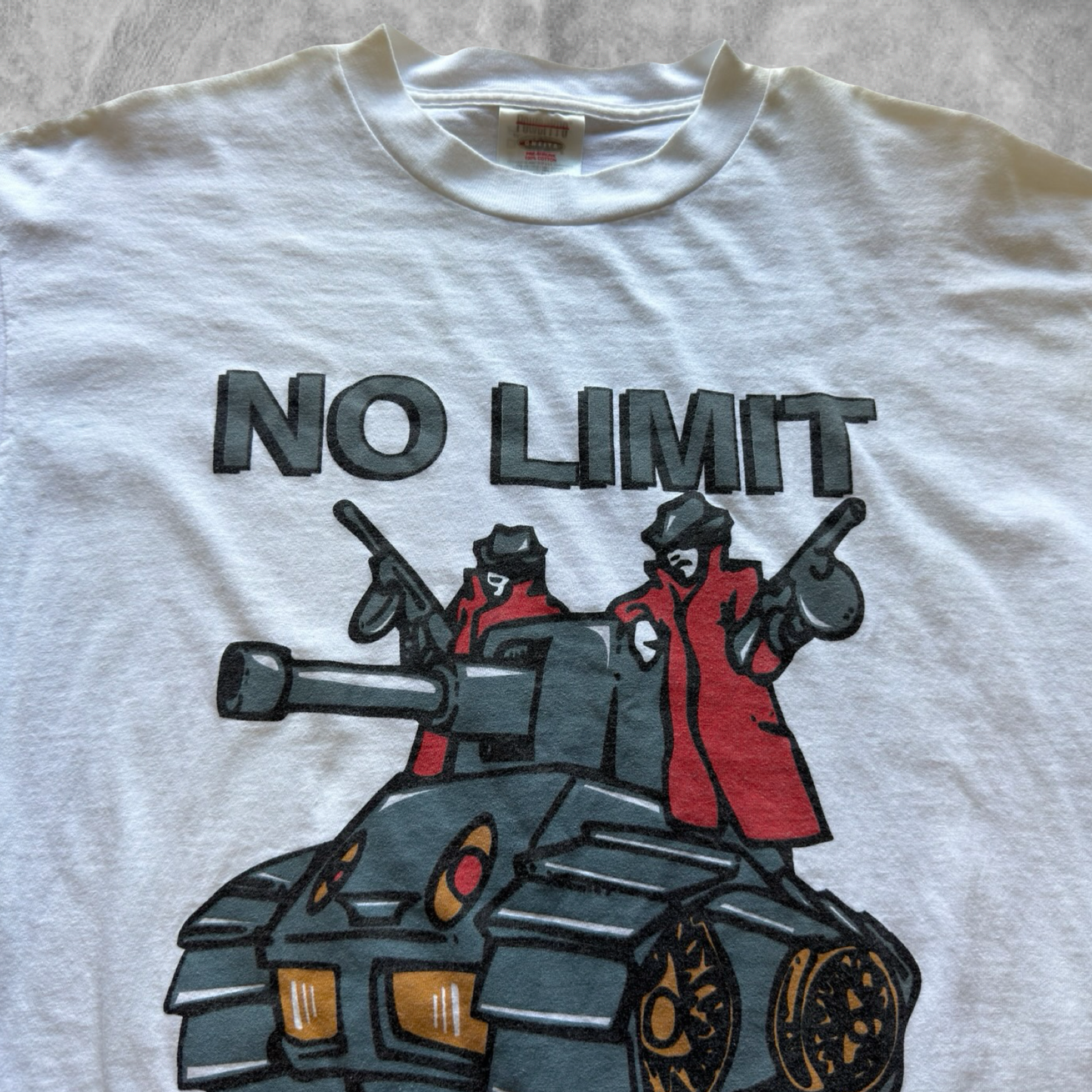 White No Limit Records Shirt 1990s (XL)