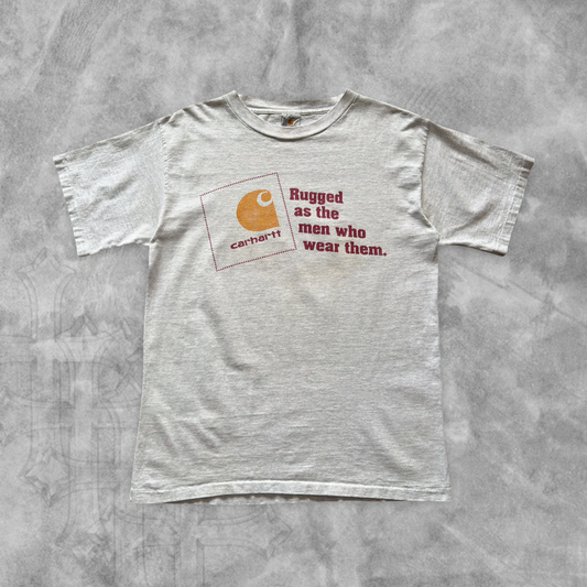 Heather Gray Rugged Carhartt Shirt 1990s (XL)