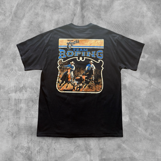 Black Coors Light Shirt 1990s (XL)