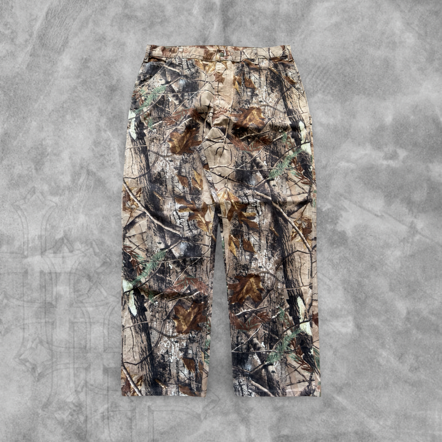Camo Carhartt Carpenter Pants 2000s (40x32)
