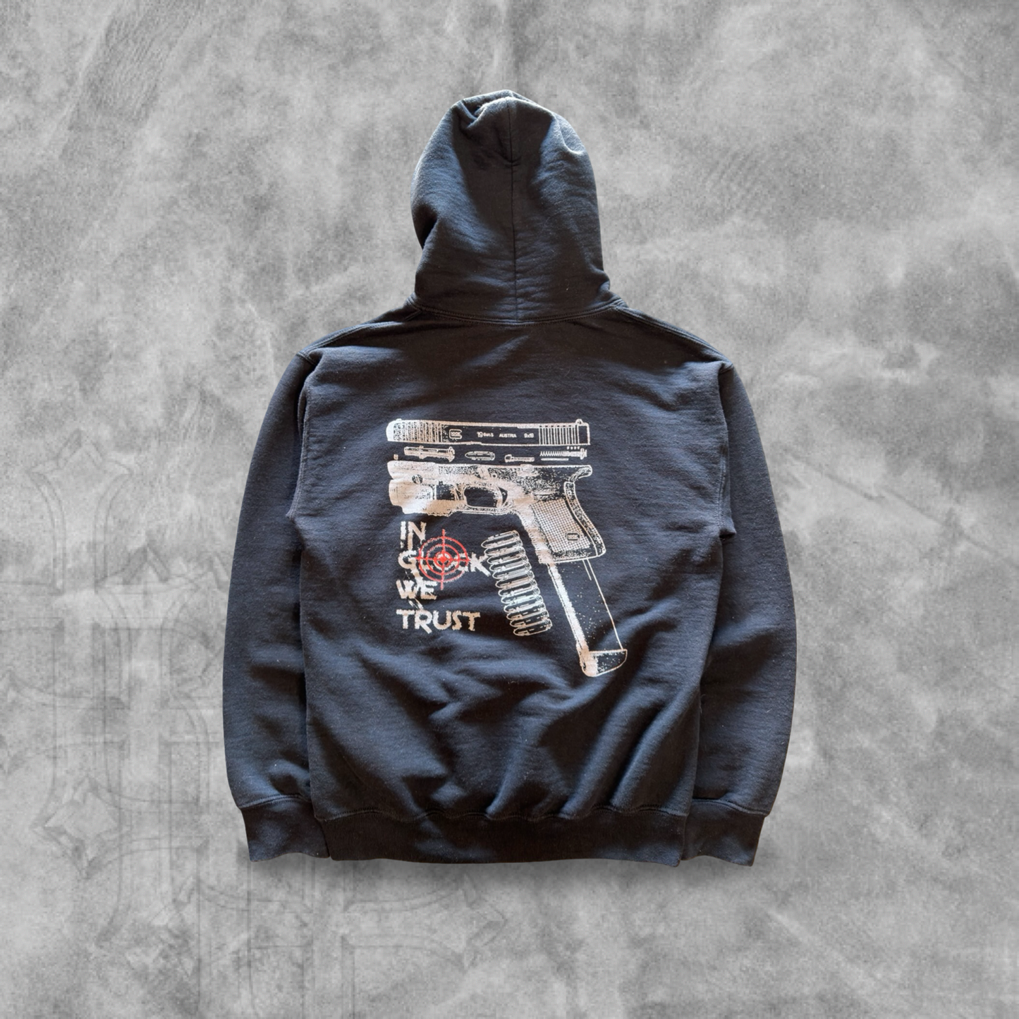 Black Glock Hoodie 2000s (S)