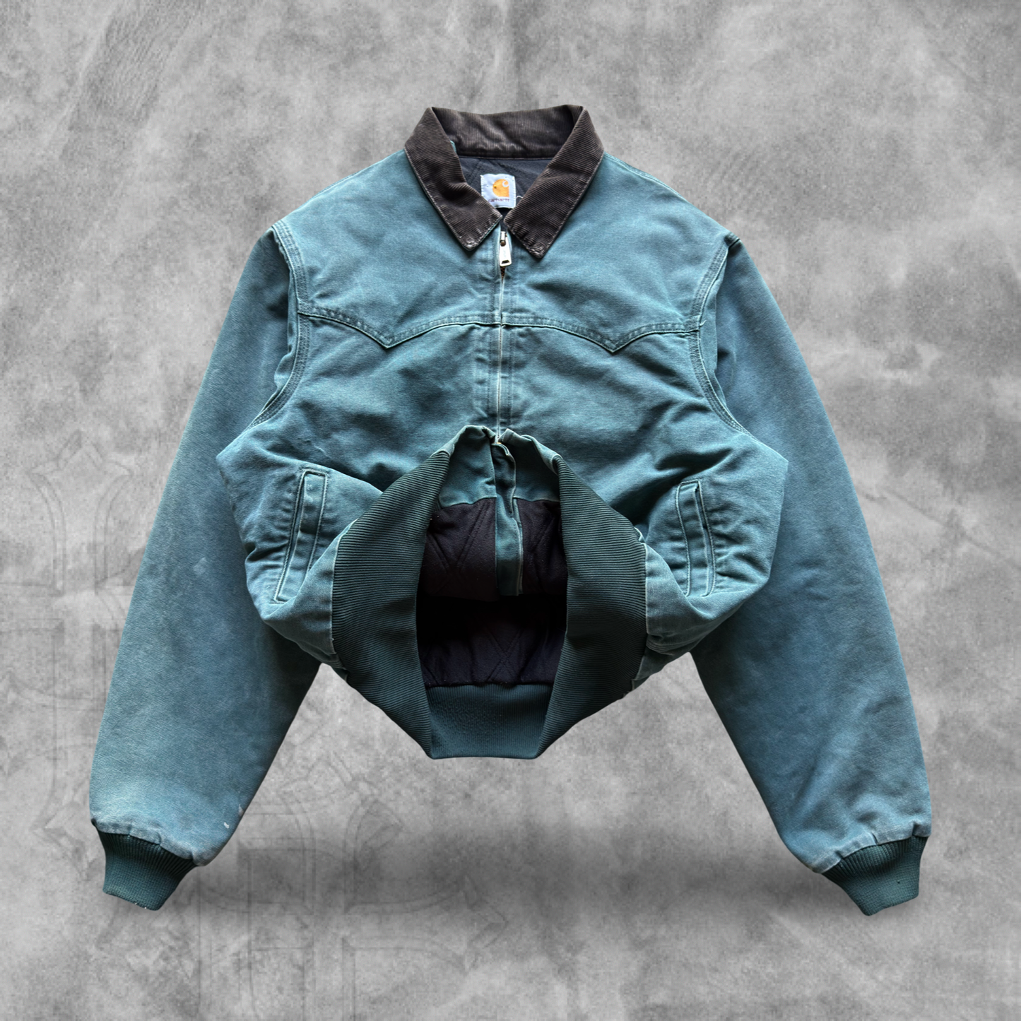 Forrest Green Carhartt Santa Fe Jacket 1990s (L)