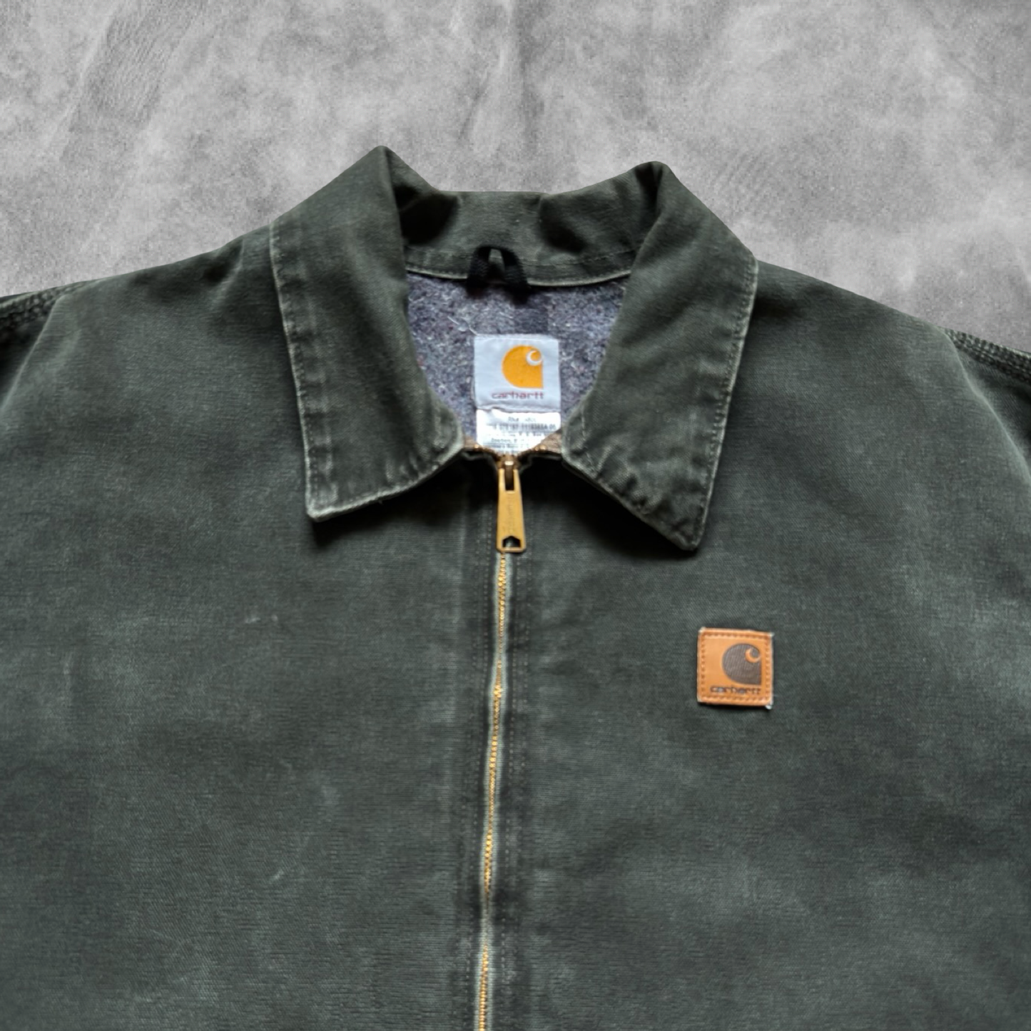 Forrest Green Carhartt Detroit Jacket 2000s (XL)