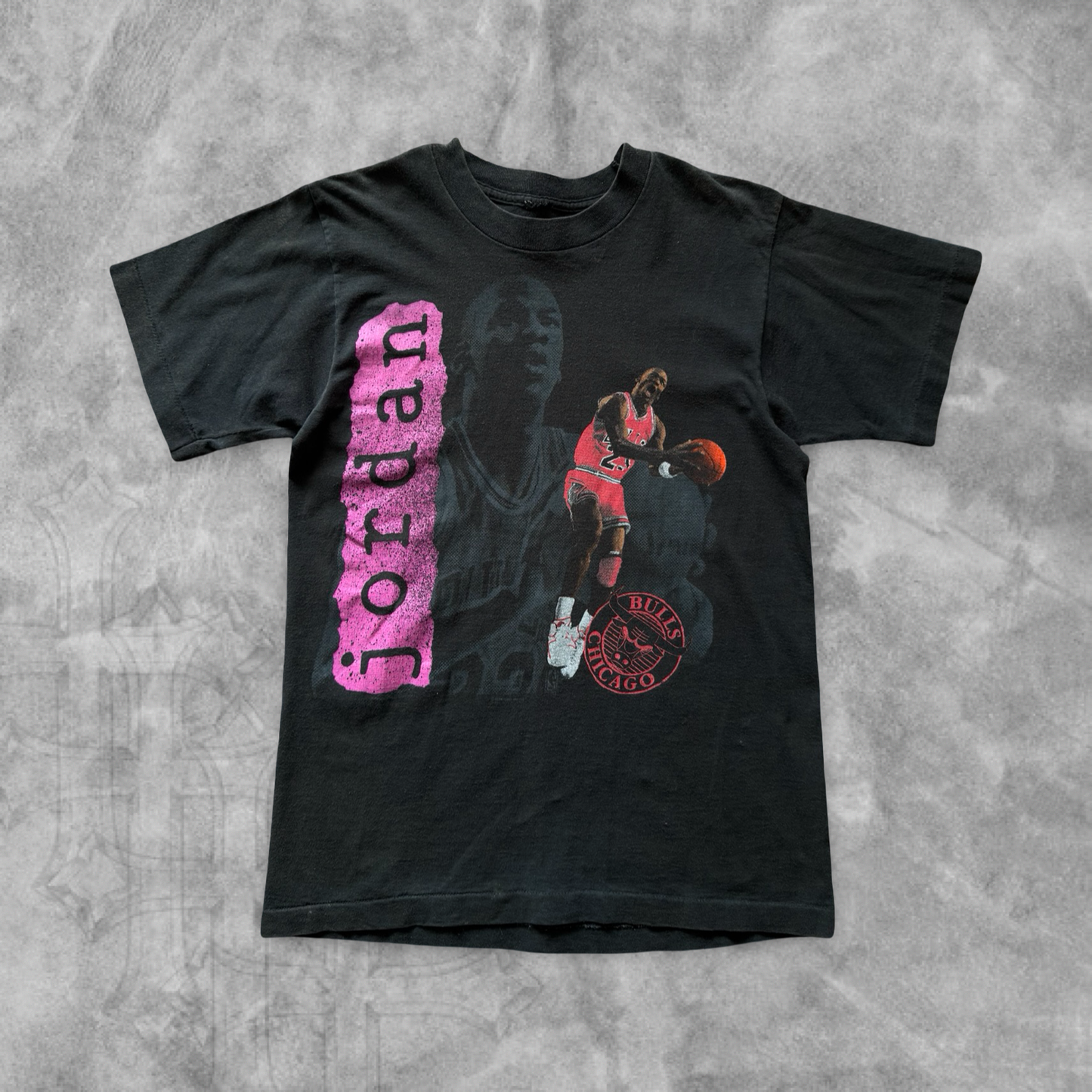 Black Michael Jordan Nike Shadow Shirt 1990s (M)