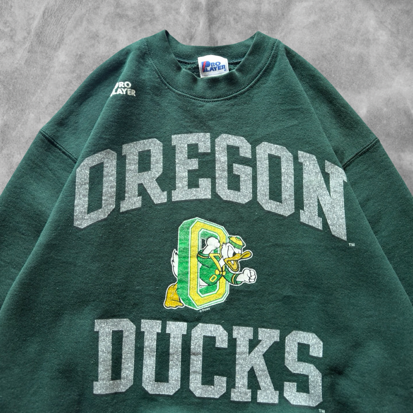 Forrest Green Oregon Ducks Sweatshirt 1990s (L)