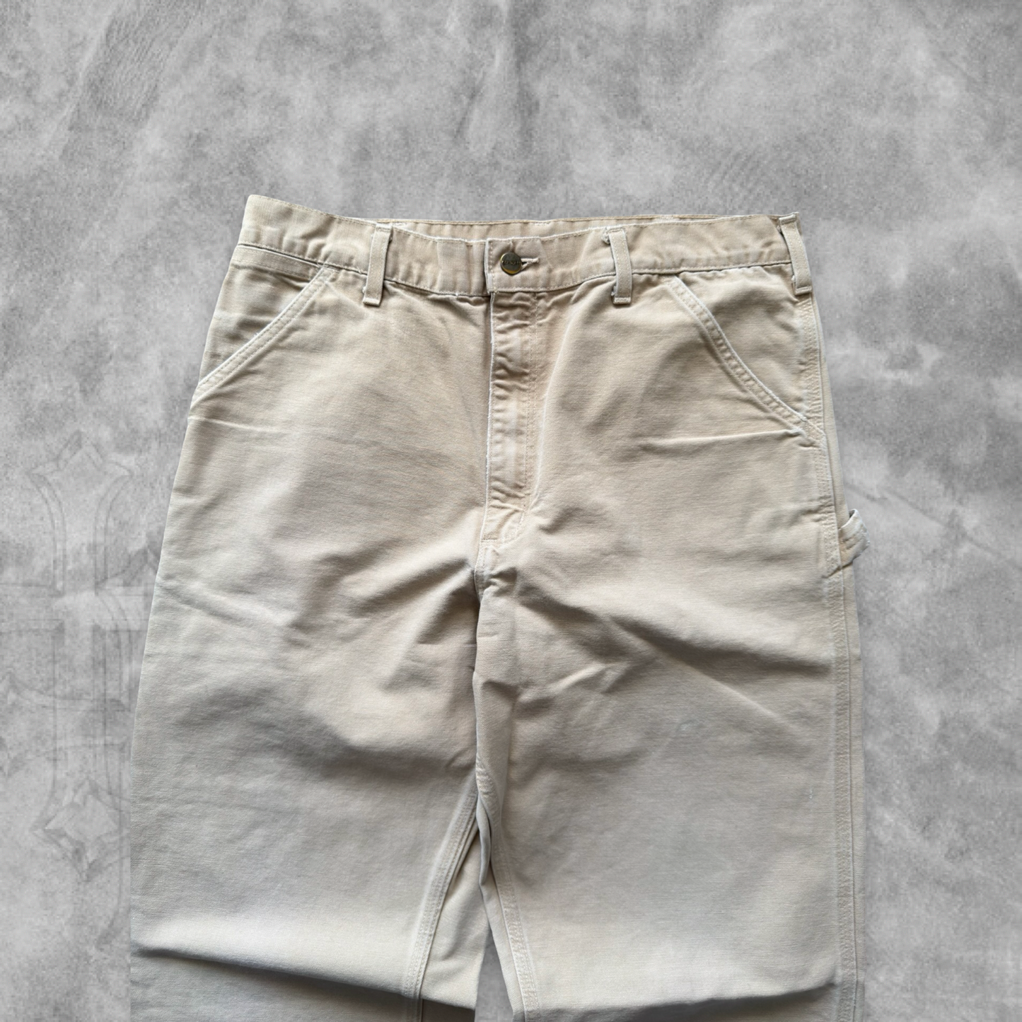 Tan Carhartt Carpenter Pants 1990s (34x33)