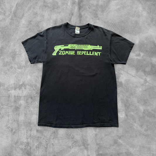 Black Zombie Repellent Resident Evil Shirt 2000s (M)