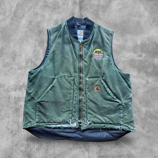 Forrest Green Carhartt Vest 1990s (L)