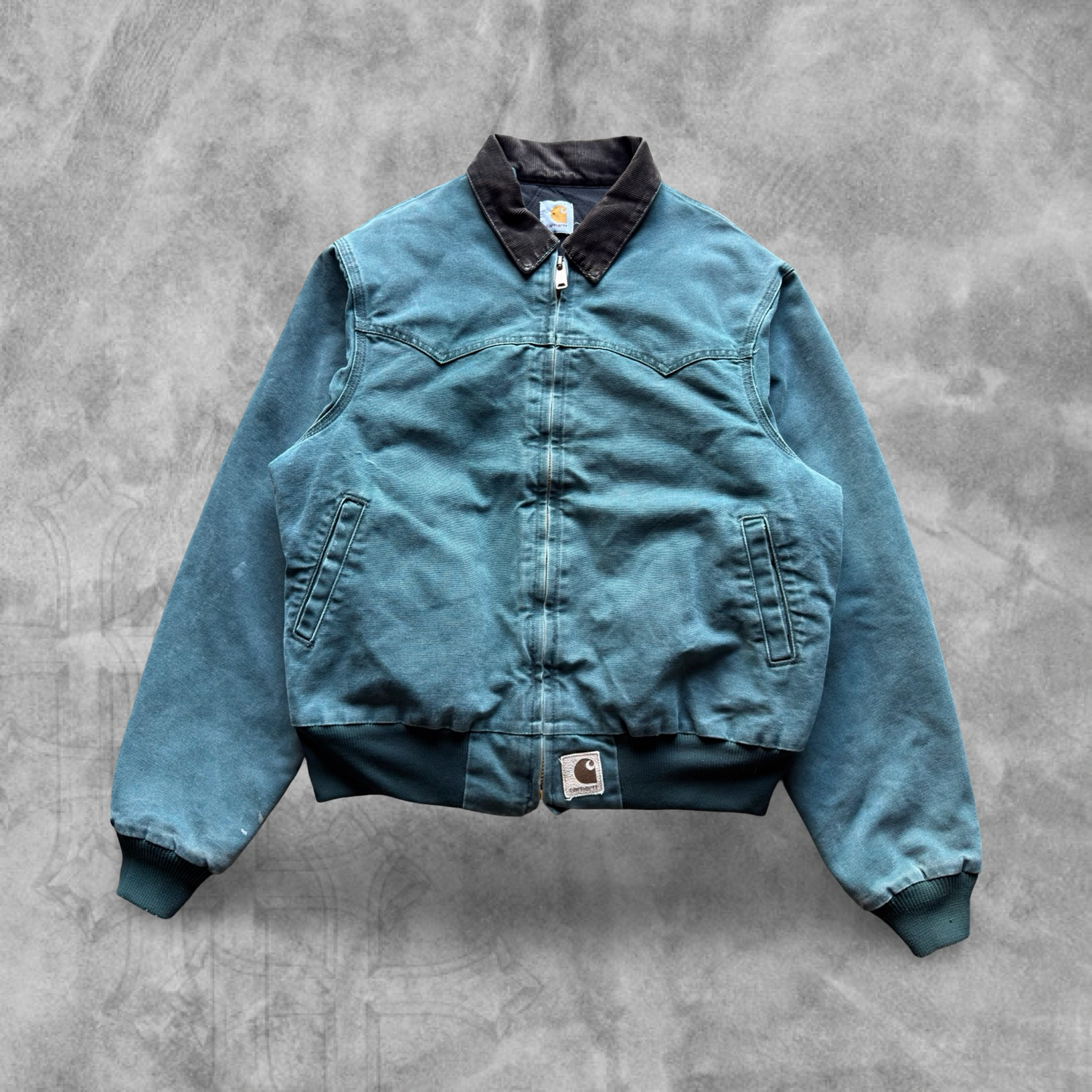 Forrest Green Carhartt Santa Fe Jacket 1990s (L)