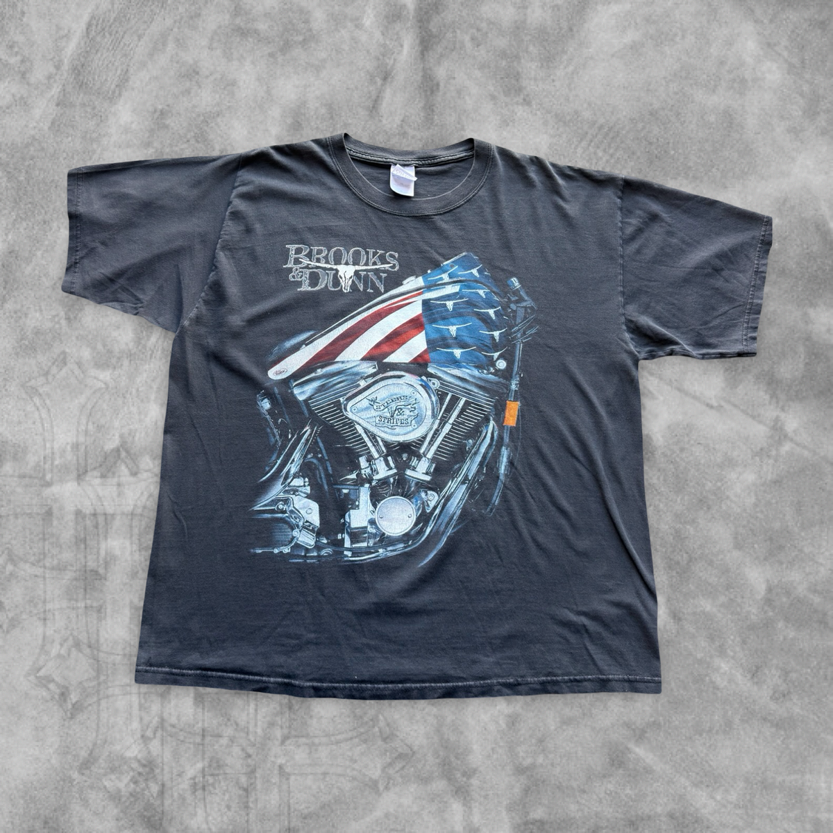 Black Brooks N Dunn Asphalt Cowboy Shirt 1990s (L)