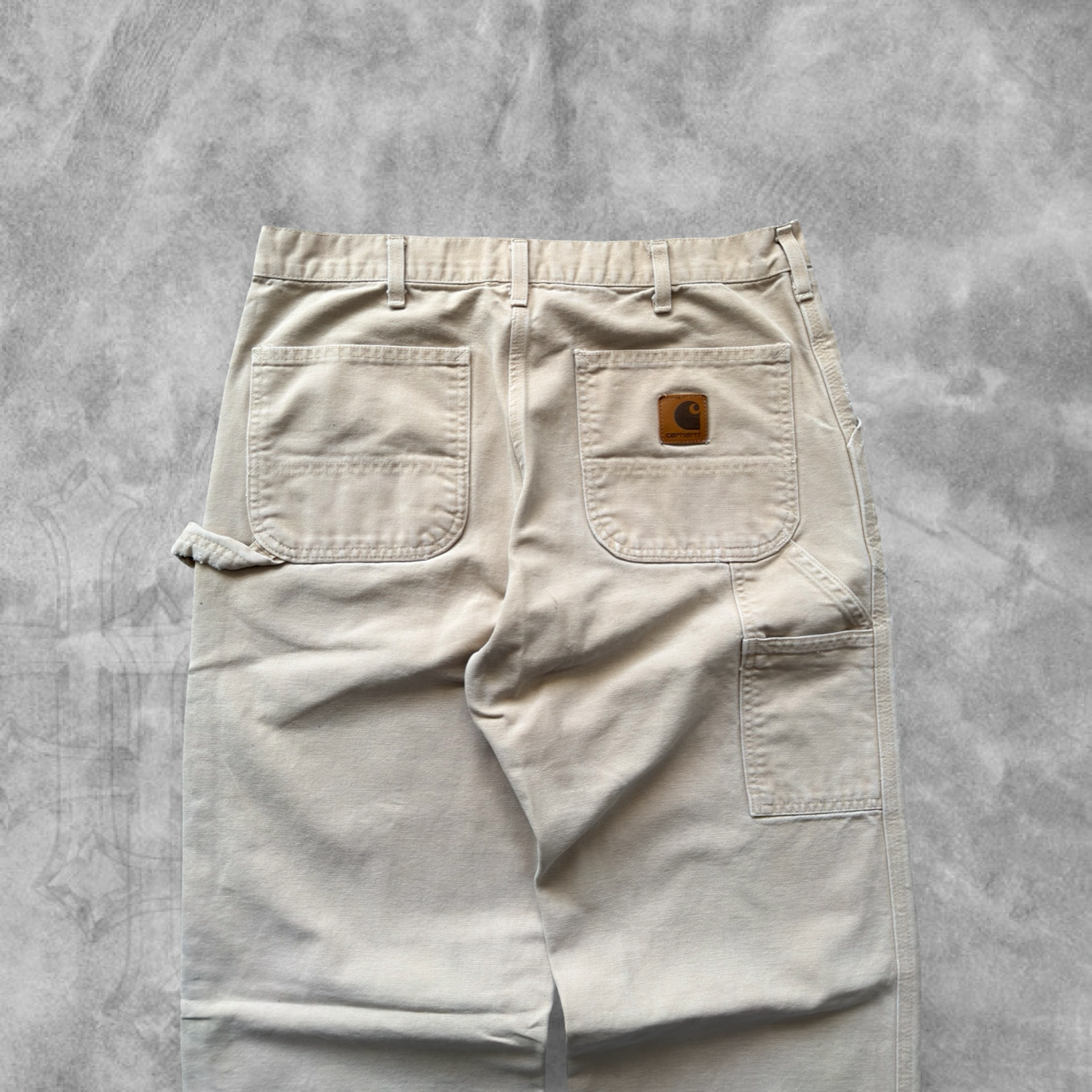 Tan Carhartt Carpenter Pants 1990s (34x33)