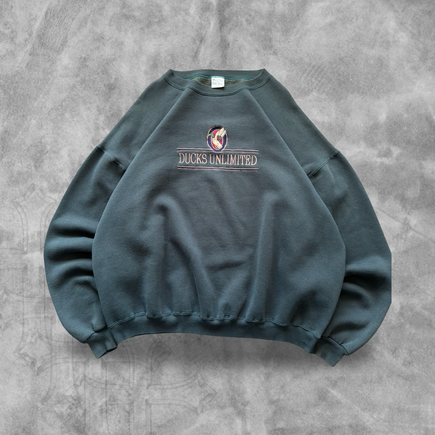 Forrest Green Ducks Unlimited Sweatshirt 1990s (XXL)