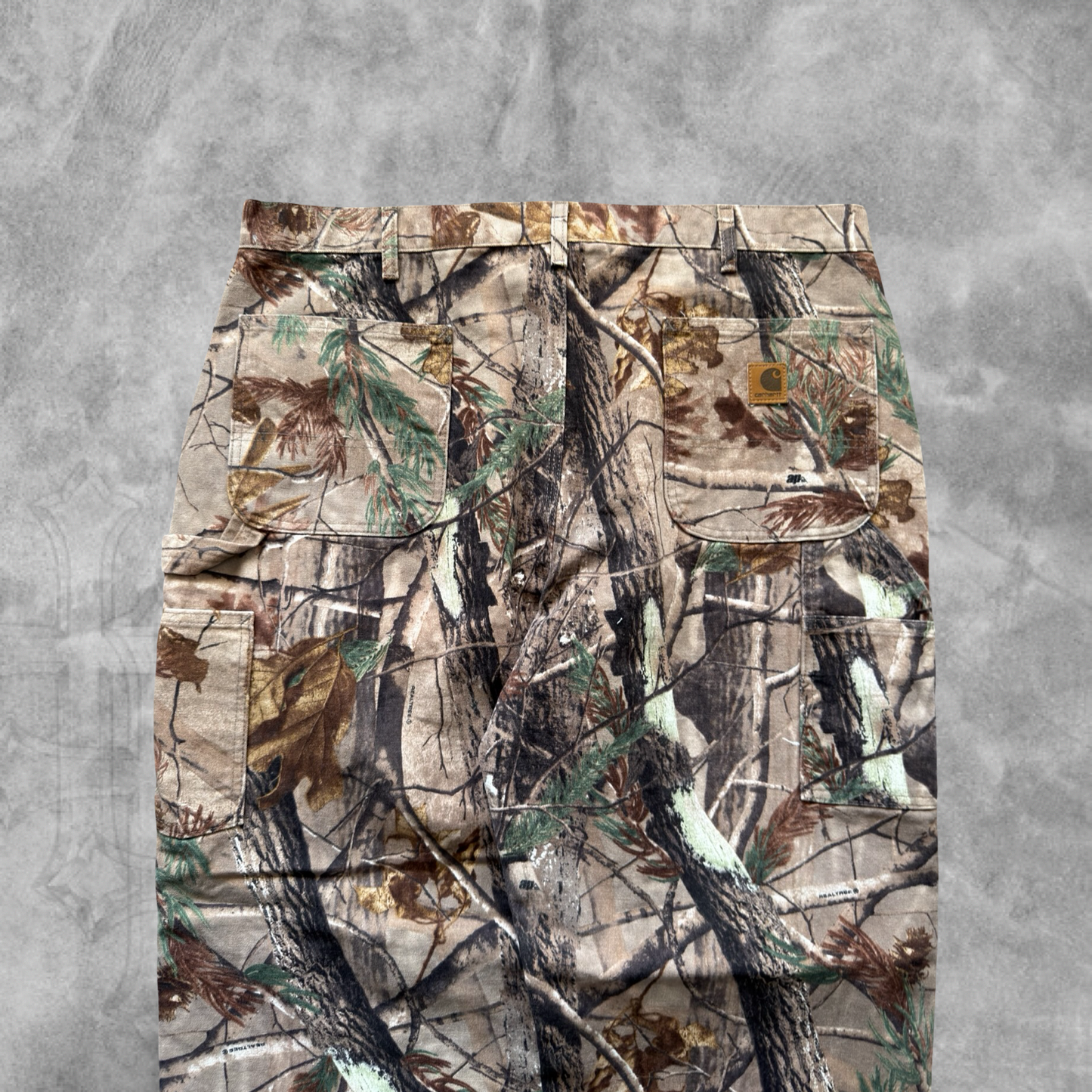 Camo Carhartt Carpenter Pants 2000s (40x32)