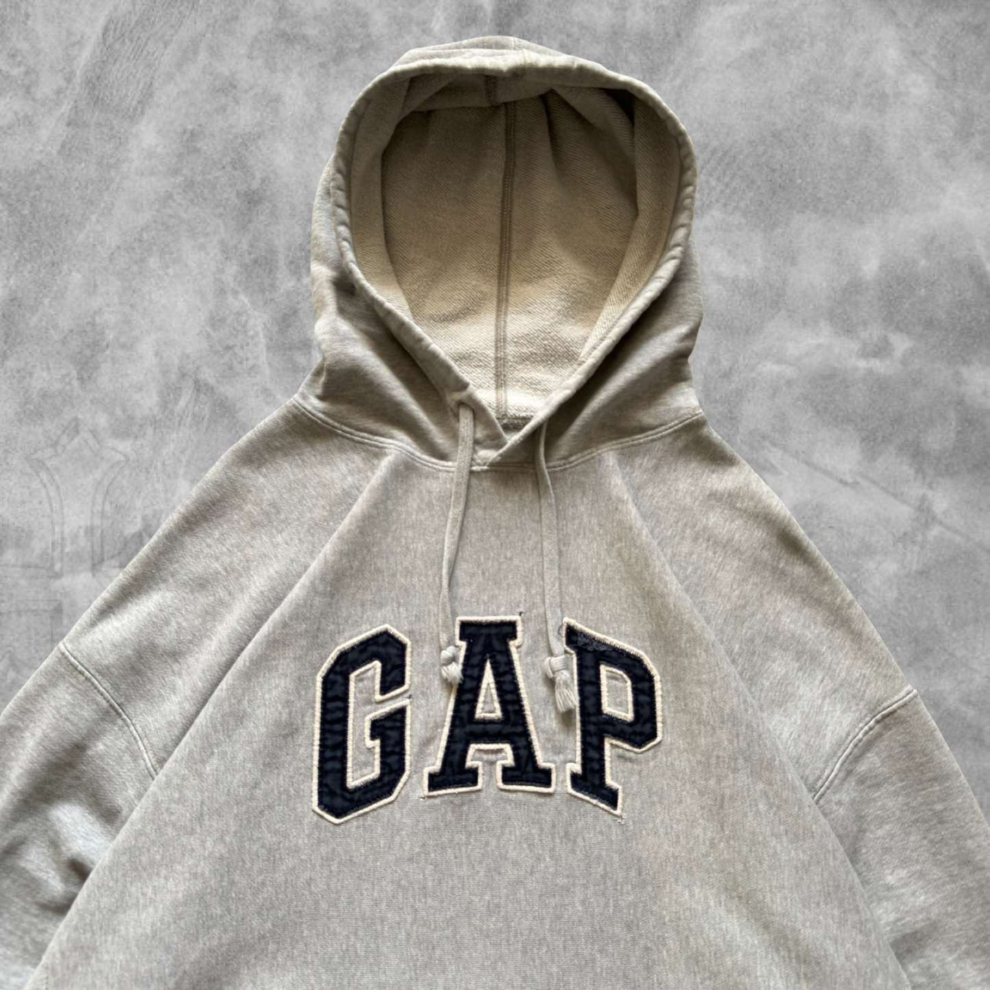 Gray Gap Hoodie 1990s (L)