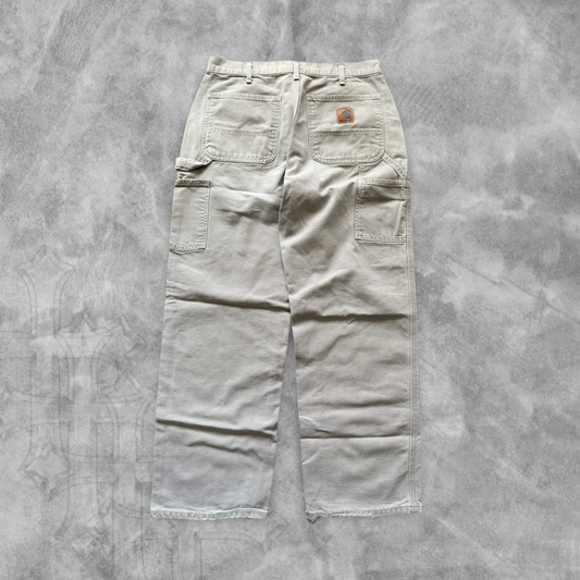 Tan Carhartt Carpenter Pants 1990s (33x30)
