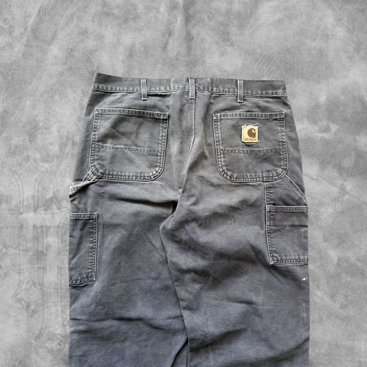 Faded Distressed Carhartt Carpenter Pants 1990s (36x32)