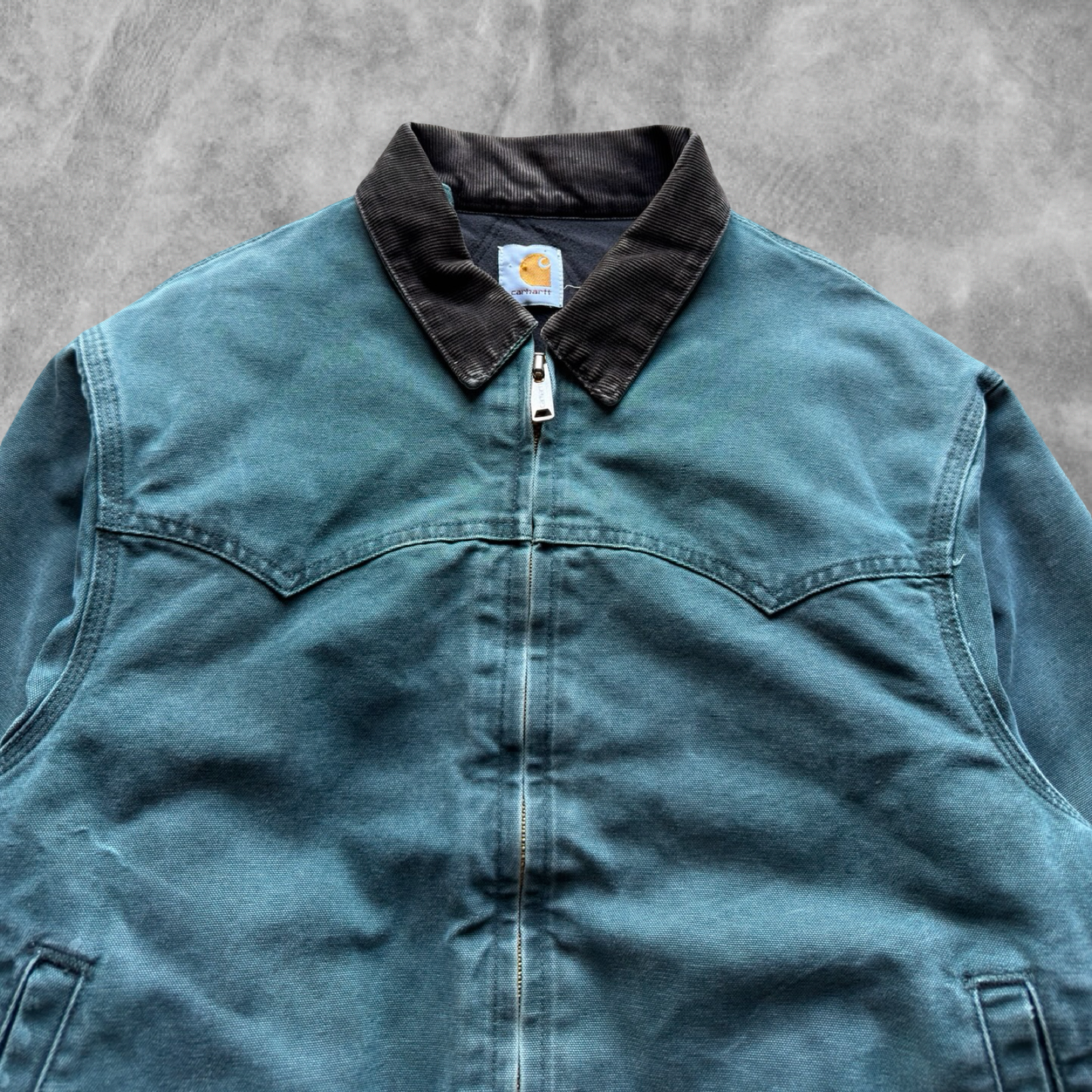 Forrest Green Carhartt Santa Fe Jacket 1990s (L)