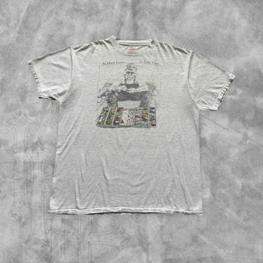 Gray So Many Lures Shirt 1990s (XL)