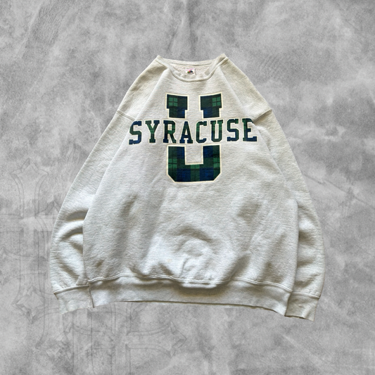 Gray Syracuse University Sweatshirt 1990s (L)