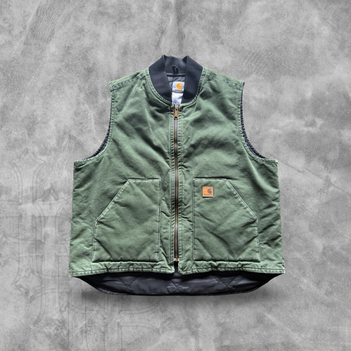 Forrest Green Carhartt Vest 2000s (XL)