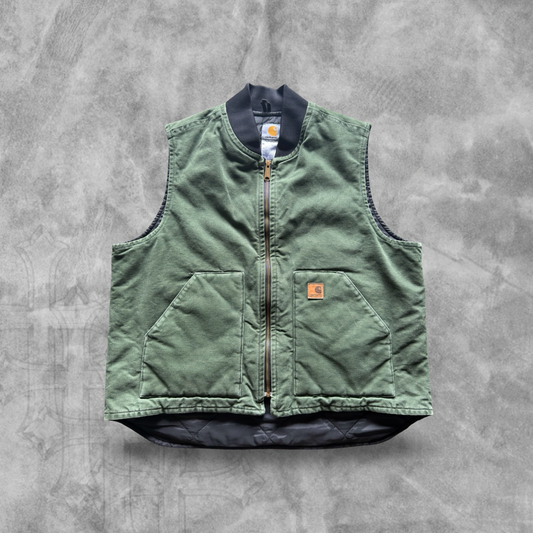 Forrest Green Carhartt Vest 2000s (XL)