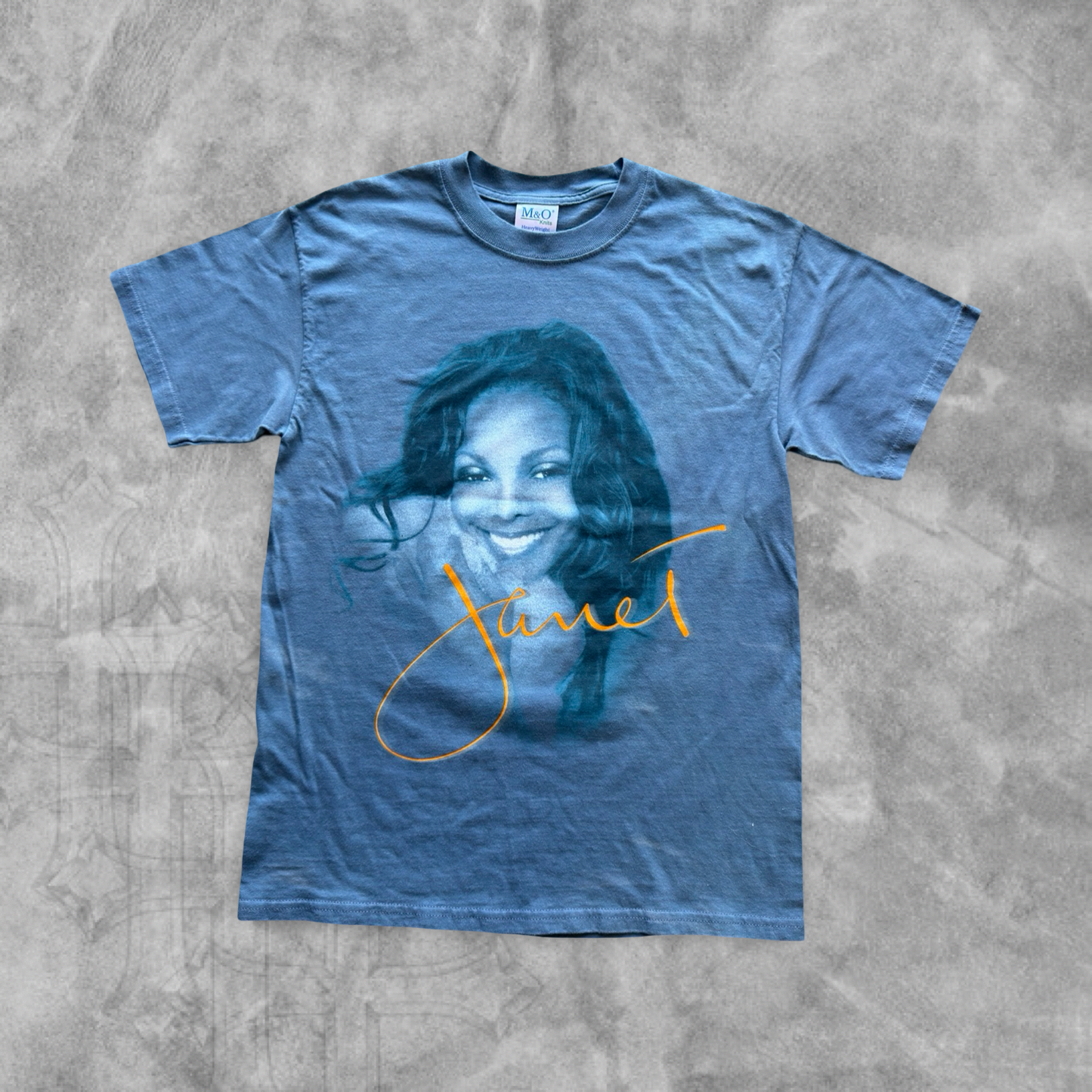 Baby Blue Janet Jackson Shirt 1990s (M)