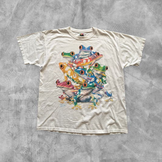 White Tree Frog Shirt 1990s (L)