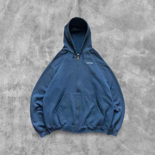 Faded Blue Carhartt Jacket 1990s (XL)