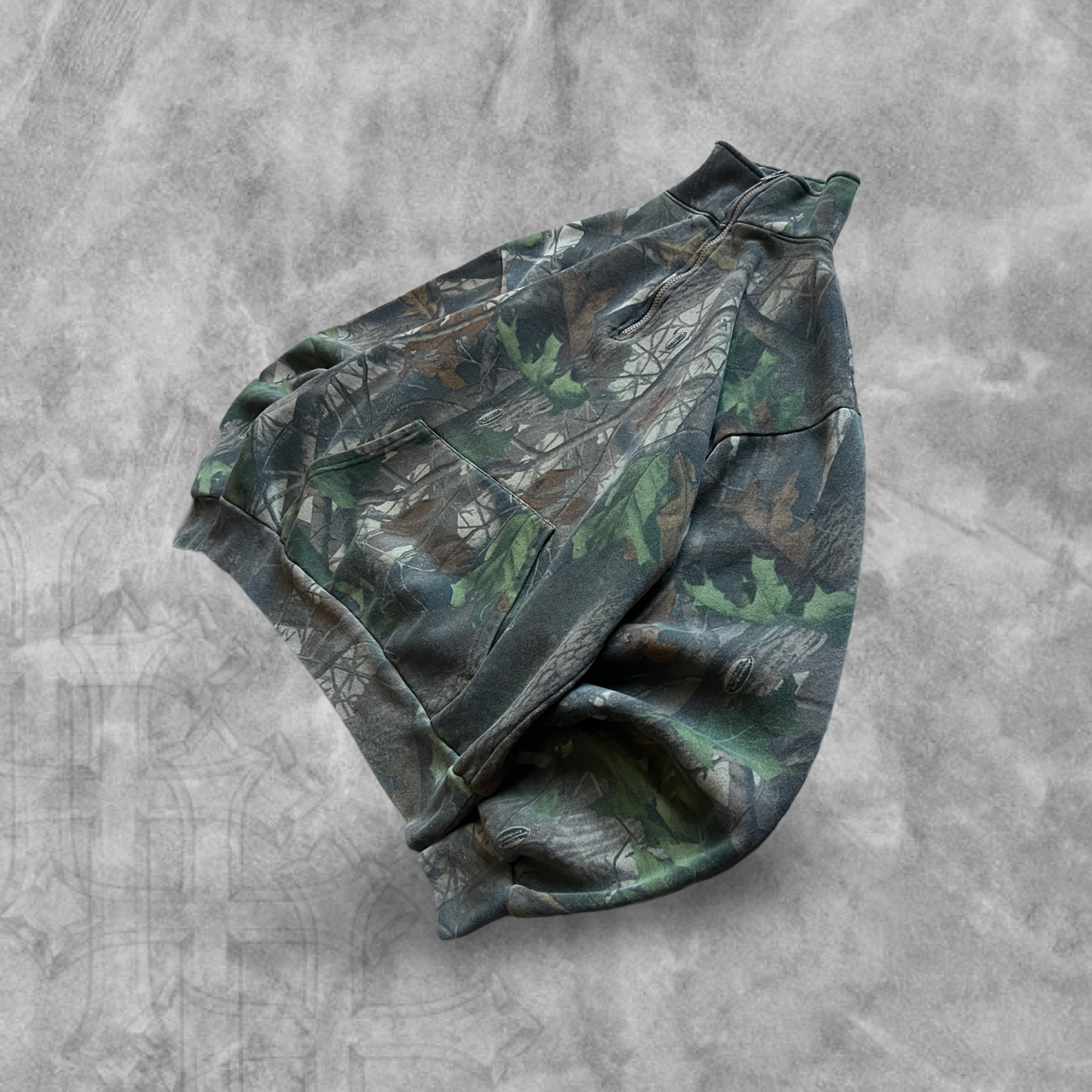 Camo Realtree Quarter Zip 1990s (L)