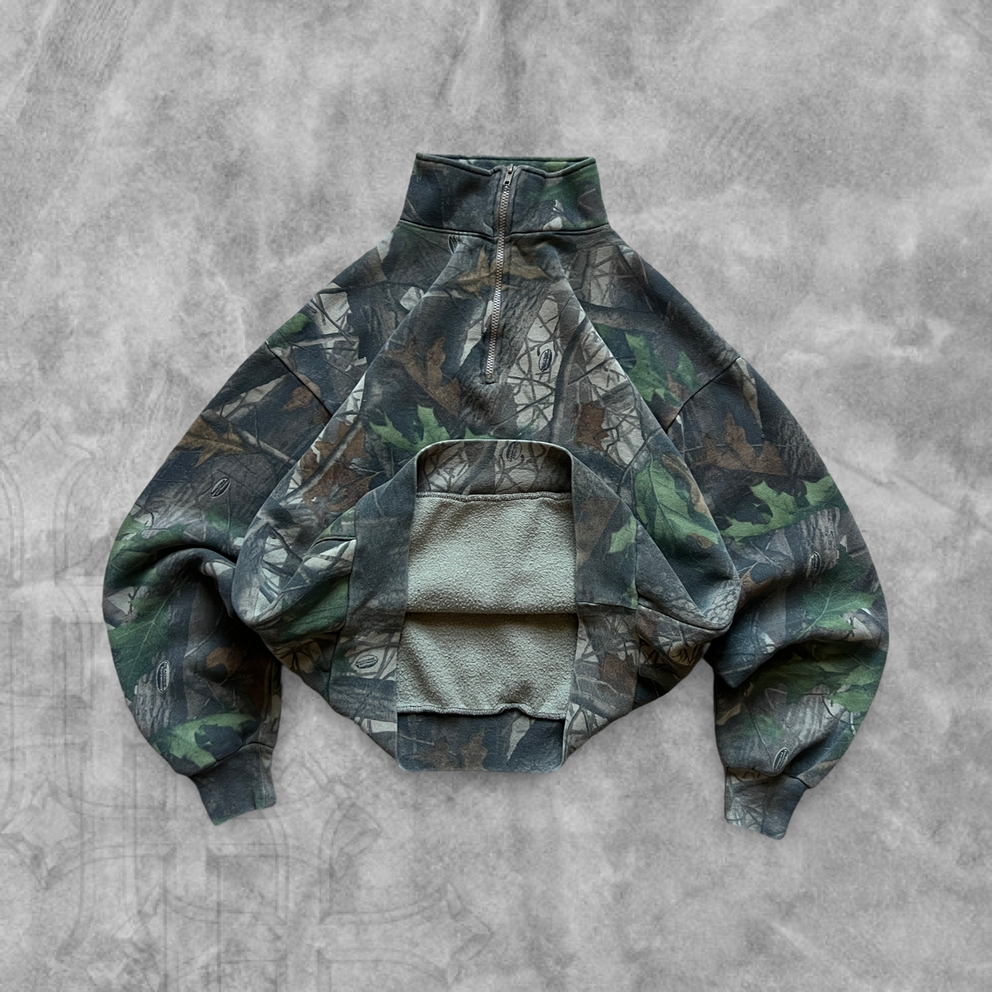 Camo Realtree Quarter Zip 1990s (L)