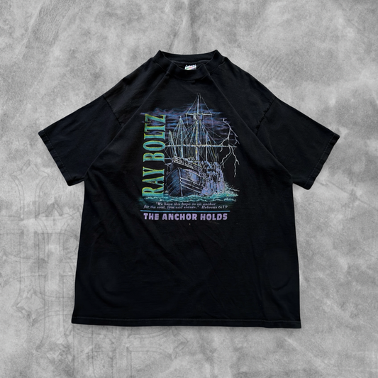 Black The Anchor Holds Shirt 1990s (XL)