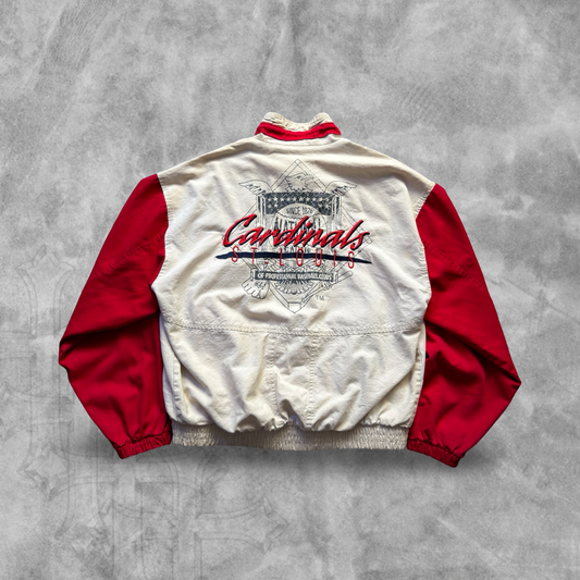 White Saint Louis Cardinals Jacket 1990s (L)
