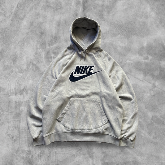 Gray Nike Hoodie 2000s (XL)